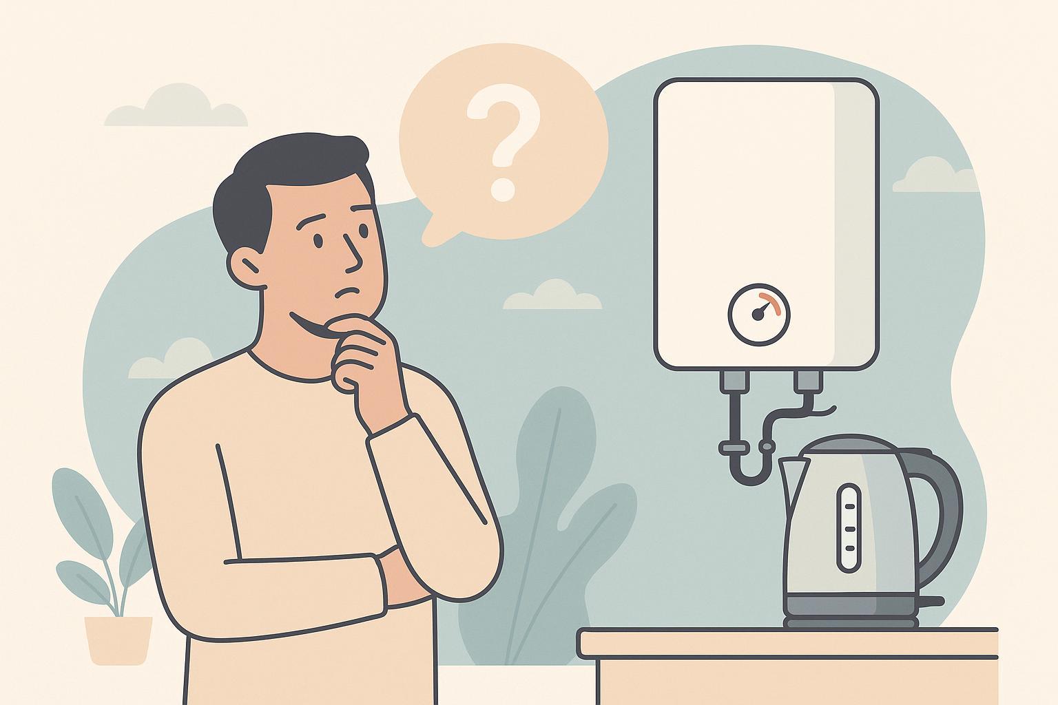 no hot water Lincoln